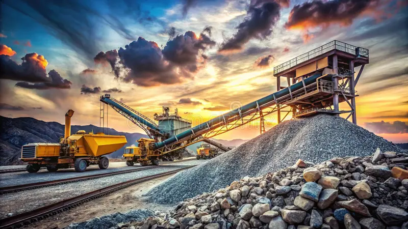 Crusher Projects for Material Production